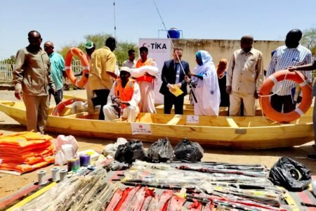 تركيا تدعم قطاعي الأسماك والزراعة في سنار بمعدات صيد  حديثة