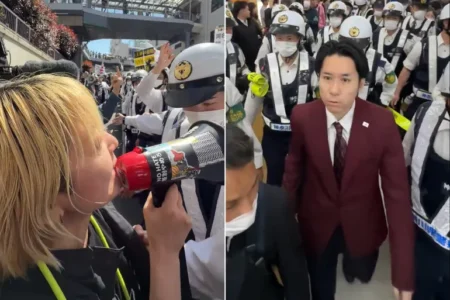 متظاهرون يابانيون يطالبون  بحظر دفن الموتى واعتماد حرقهم فقط