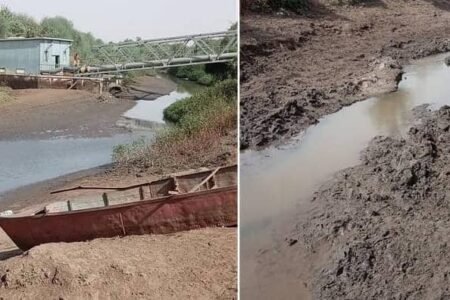 مخاوف في السودان إزاء مشاهد إنحسار النيل، والأنظار تتجه إلى سد النهضة الاثيوبي