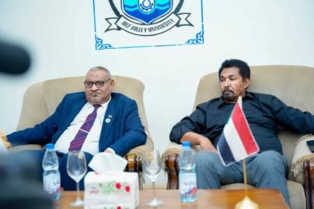 وزير الثروة الحيوانية يبحث مع جامعة وادي النيل تطوير المؤسسة التعاونية وخدمة منسوبي الجامعة